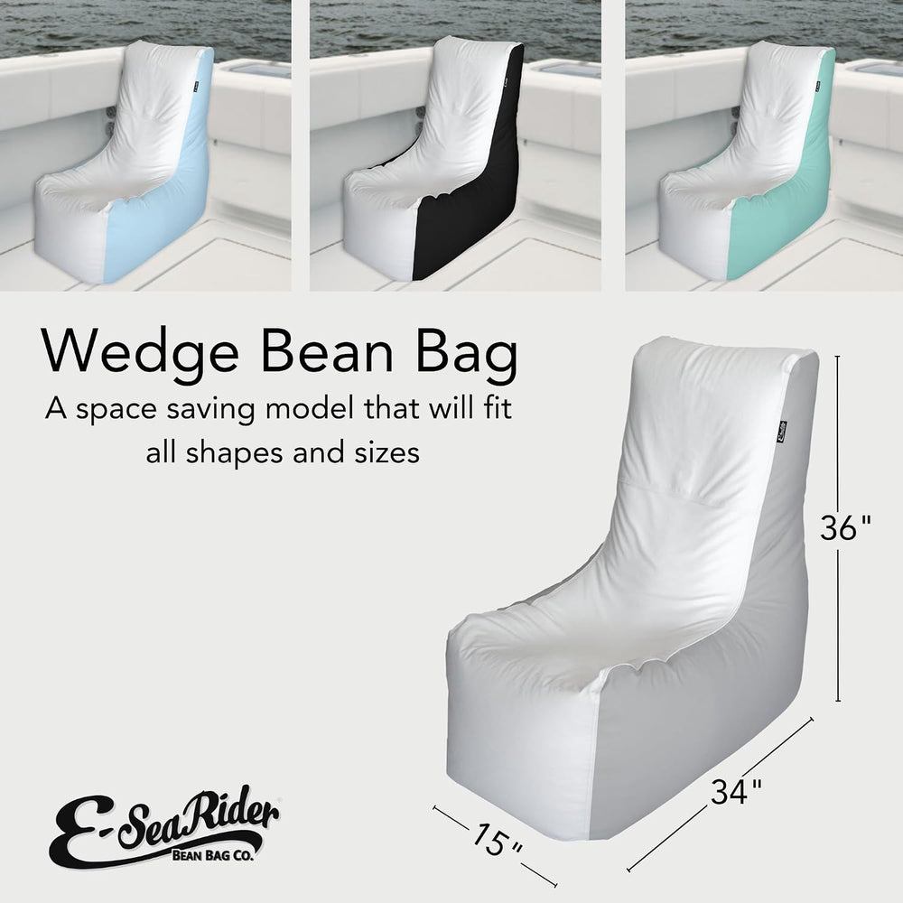 E-SeaRider Wedge Marine Beanbag (Small, Multi)
