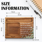 Christian Bible Verse Sticky Note Holder, Religious Note Holder, Jeremiah 29: 11 Christian Encouragement Inspirational Gifts for Women, Men, Coworkers, Friends, Self-Stick Note Pad Holders WPP36