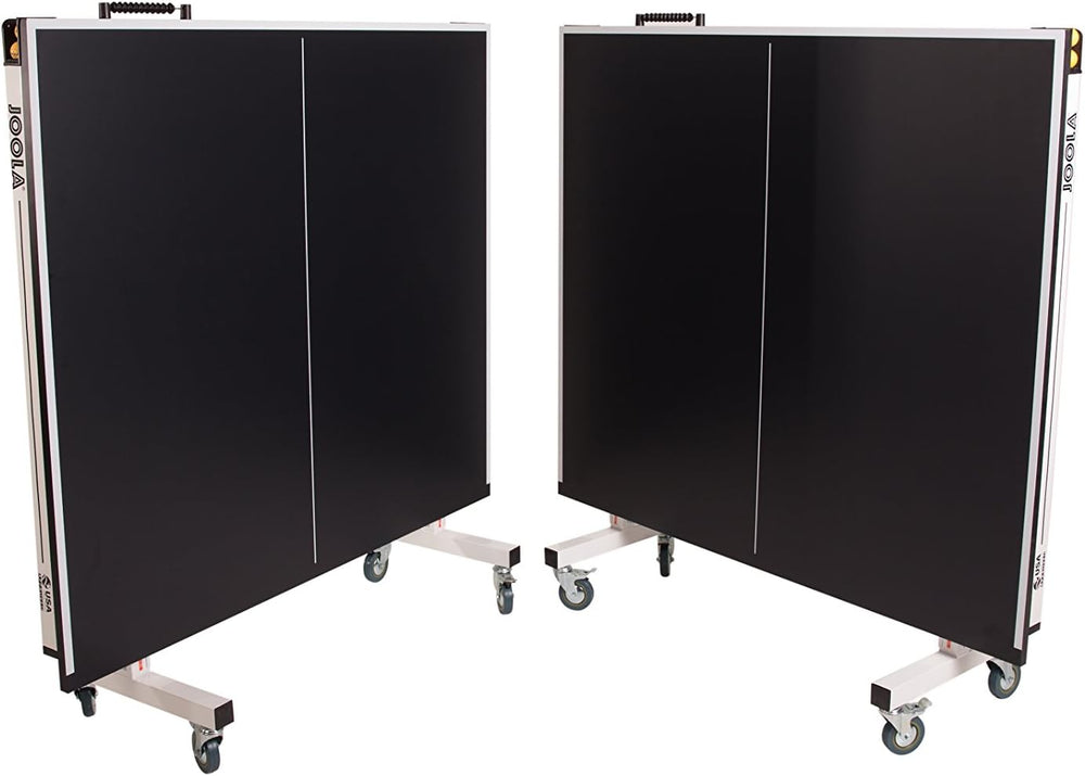 JOOLA Rally TL Professional MDF Indoor Ping Pong Table w/Quick Clamp Table Te...