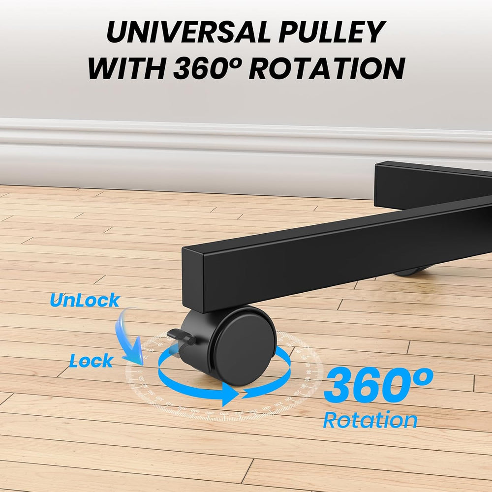 Mobile TV Cart for 23-60 Inch LCD LED OLED Flat Curved Screen TVs - Height Ad...