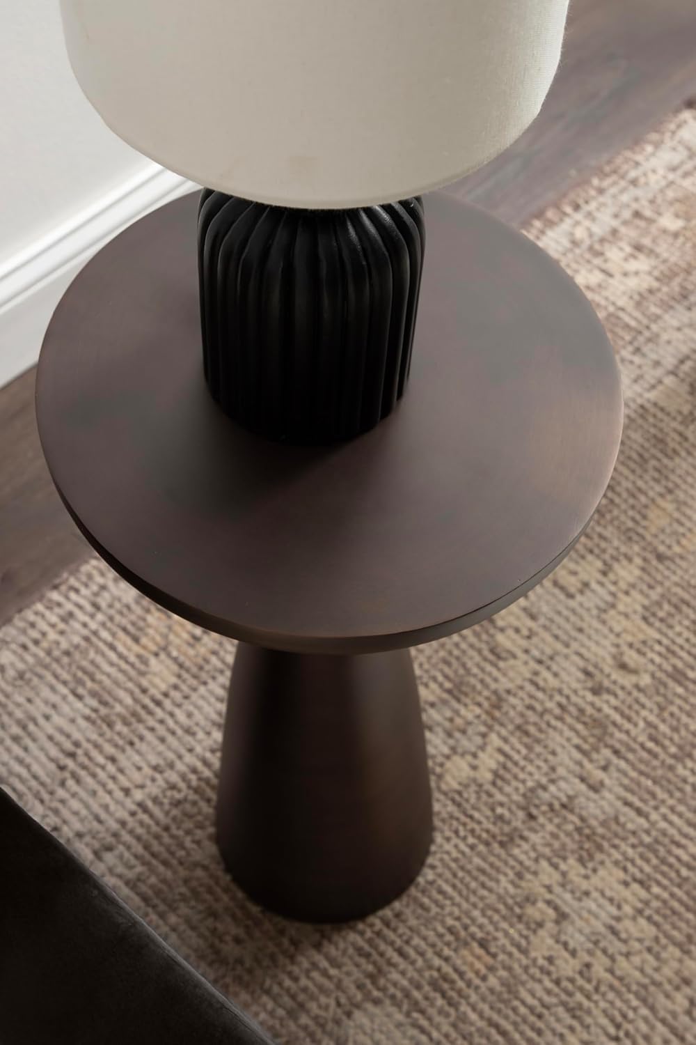 Kate and Laurel Steeves Modern Sophisticated Metal Side Table, 13 x 13 x 23, ...