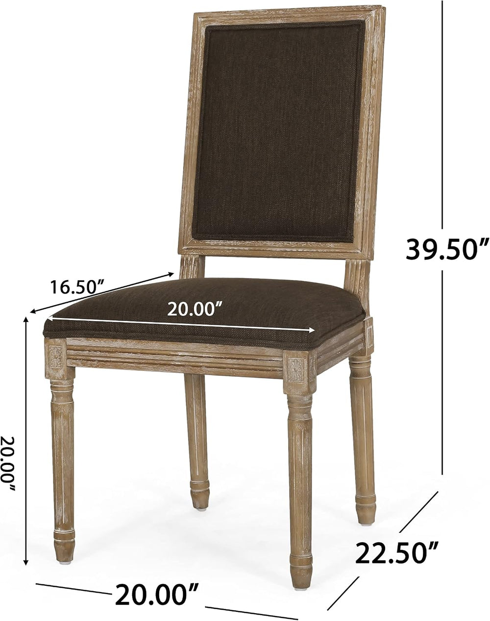 Christopher Knight Home Regina French Country Dining Chairs Set of 2, Wooden ...