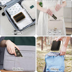 Weekly Pill Organizer 3X a Day, 7 Day Pill Box 3 Times, Portable for Travel Pill Case for Pills/Vitamin/Fish Oil/Medication/Supplements (3x7 Brown)