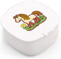 Small Hair Accessories Organizer Box For Girls Kids Teens Women, Hair clips/Ties/bands/pins/barrettes/scrunchies Organizer and Storage! (Horse)