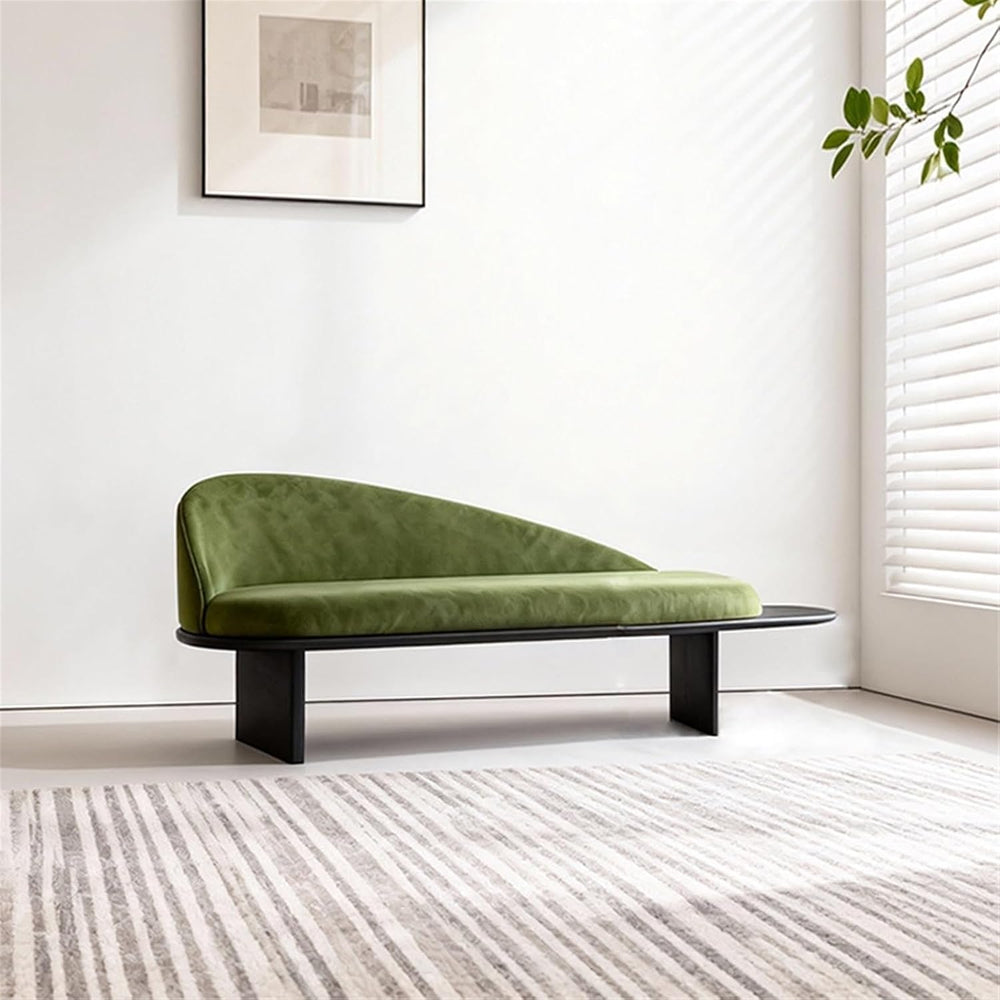 Modern Wooden Bed-end Bench in Hotel Bedroom Showroom Dressing Room Shoe-Chan...