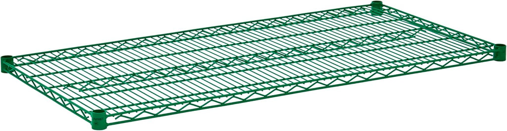 CenPro 18" x 54" Green Epoxy Finish Metal NSF Wire Shelf for Shelving Units and Storage