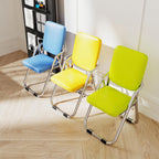 Folding Chairs with Padded Seats for Outdoor & Indoor, Portable Stackable Commercial Seat(Green)