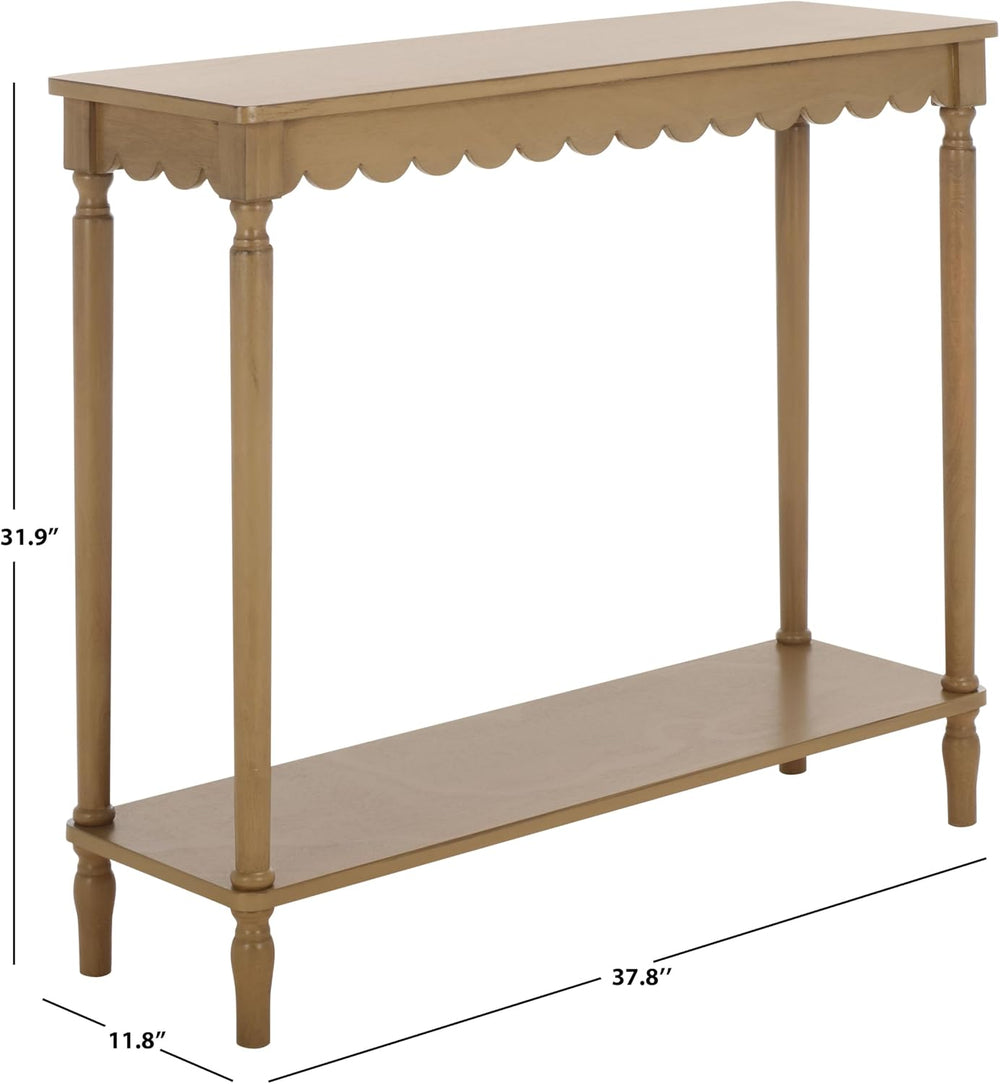 SAFAVIEH Home Collection Haven French Country Farmhouse Desert Brown Console ...