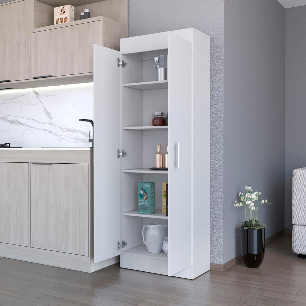 Maximized Kitchen Storage: Dawson Pantry Cabinet with 5-Shelf Design
