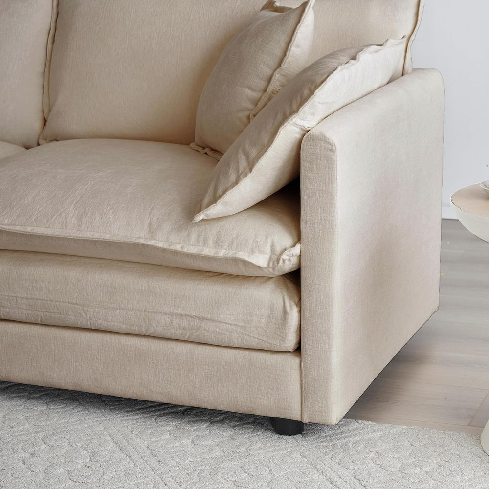 Fabric Ottomans Footrest to Combine with 2 Seater Sofa, 3 Seater Sofa and 4 S...