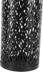 Metal Hollowed Freestanding Round Umbrella Holder Organizer Bin for Home Hotel Office Decor (M 300ml 6.8x9.3cm / 2.7x3.7in)