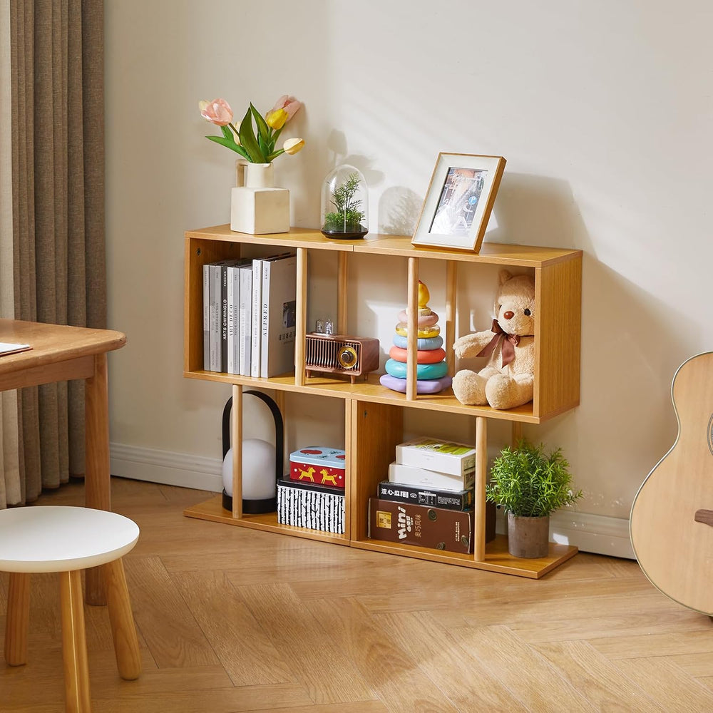 Aibiju 3-Tiered S-Shaped Side Table for Small Spaces, Freestanding Side Table...