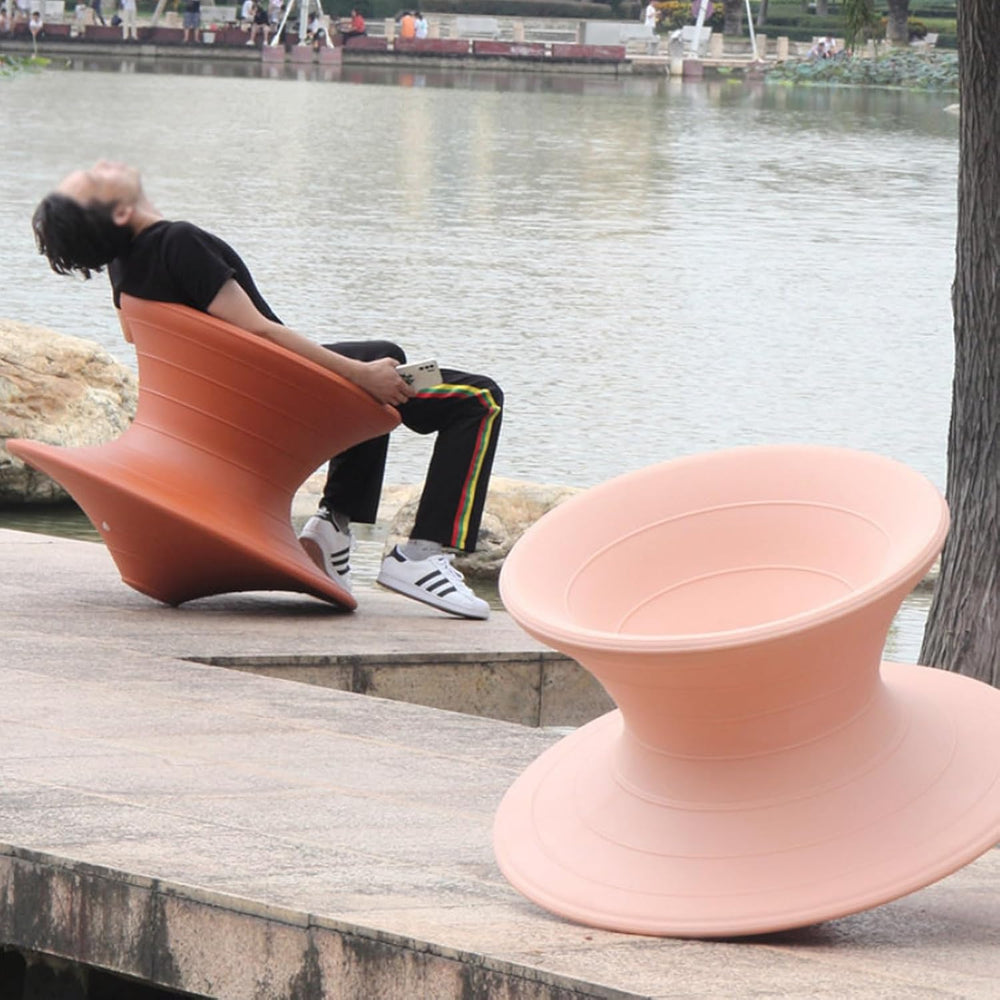 360° Swivel Gyro Chair,Sensory Spinning Chair,Ergonomics Rotating Spun Reclin...
