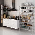 14" Deep x 42" Wide x 74" Height Wire Shelving Kit | 8-Tier | NSF Commercial Storage Rack Unit