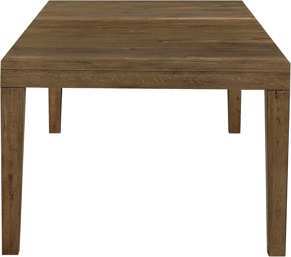 Lexicon 84-102 Inch Extendable Dining Table for 4-8 People, Large Rectangle W...