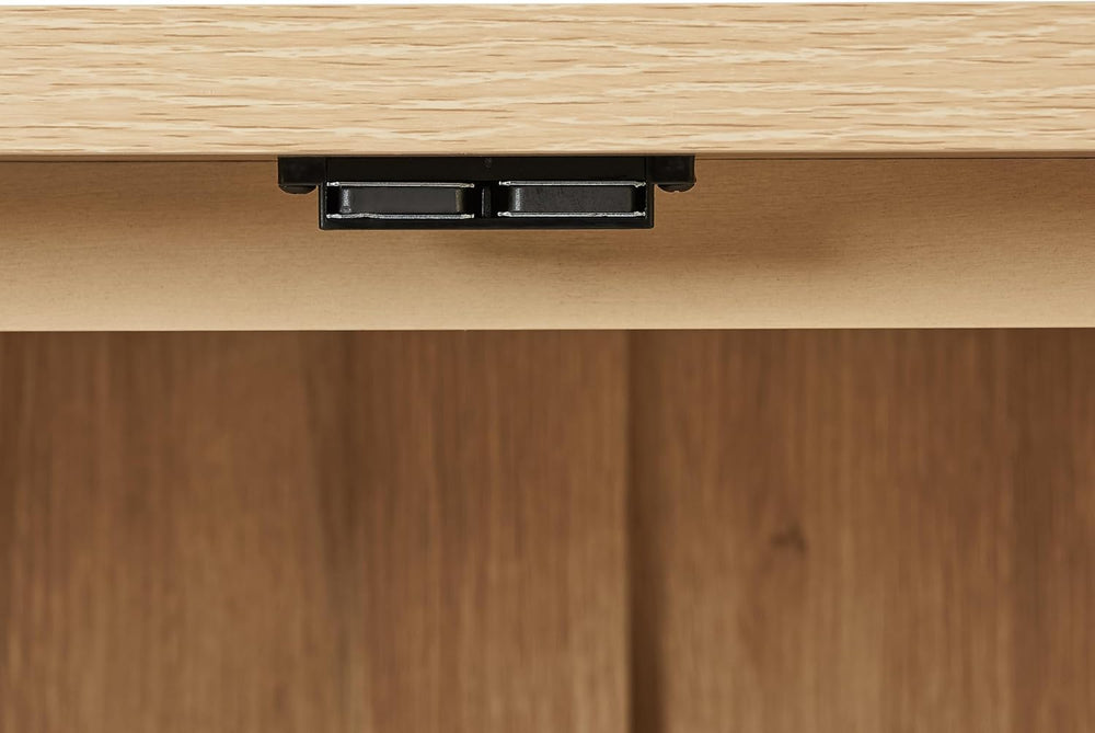 Crosley Furniture Kenji Record Player Cabinet with Vinyl Storage, Media Stand...