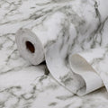 Drawer and Shelf Liner for Kitchen Cabinets, Non-Adhesive Strong Grip Thickened Cabinet Liners for Shelves, Non-Slip Mats Shelving Paper Protect Cupboard, Dresser, Pantry | Marble, 23.6" x 20FT