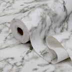 Drawer and Shelf Liner for Kitchen Cabinets, Non-Adhesive Strong Grip Thickened Cabinet Liners for Shelves, Non-Slip Mats Shelving Paper Protect Cupboard, Dresser, Pantry | Marble, 23.6" x 20FT