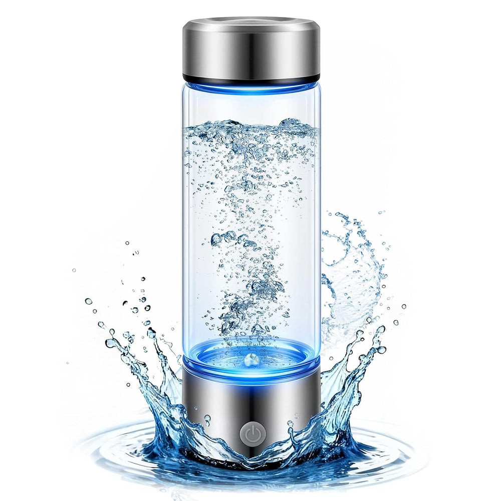 Hydrogen Water Bottle Generator, Up to 4000 PPB, with SPE/PEM Technology, for...