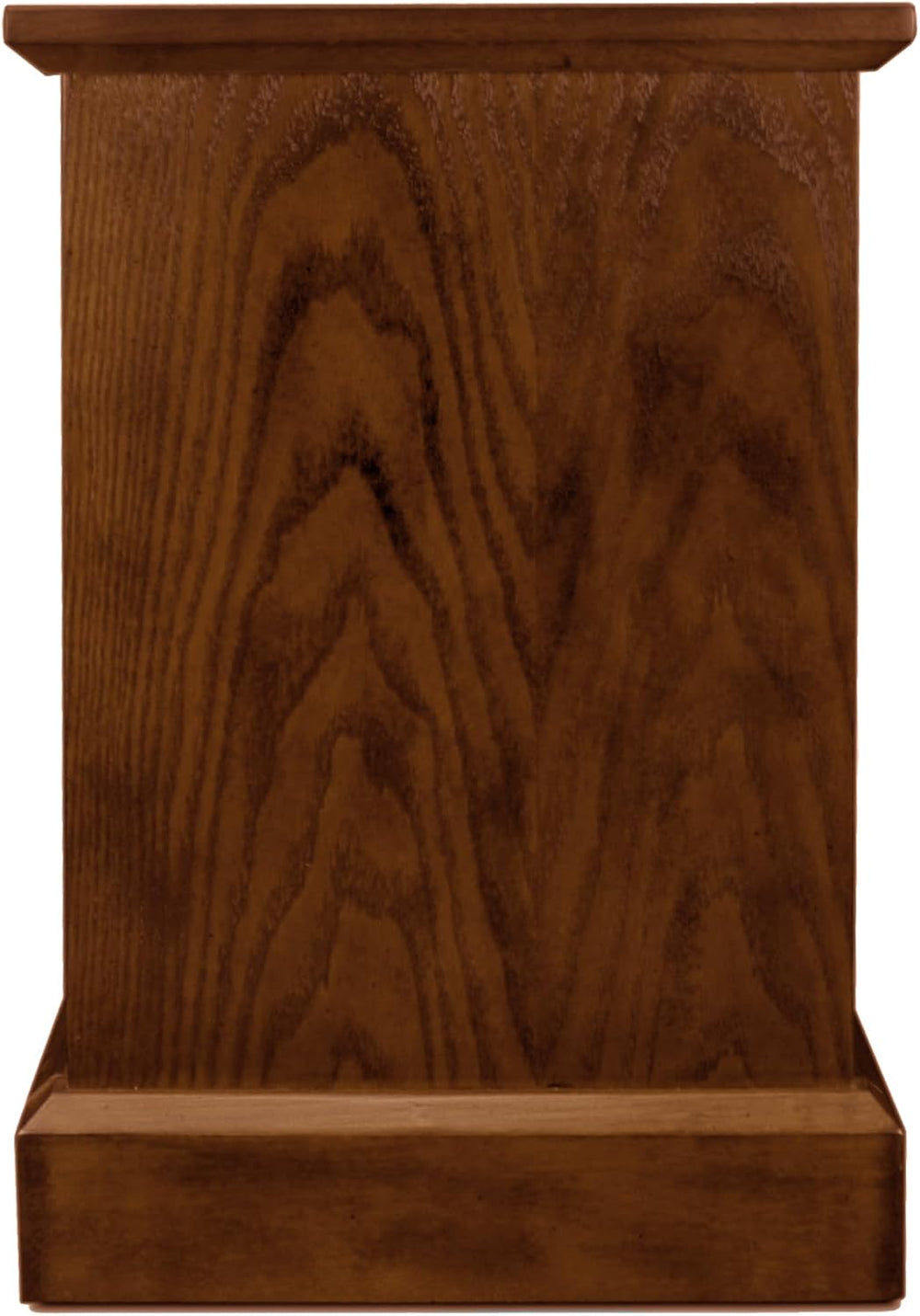 Leick Home Mission Cabinet End Table, 15", Mission Oak