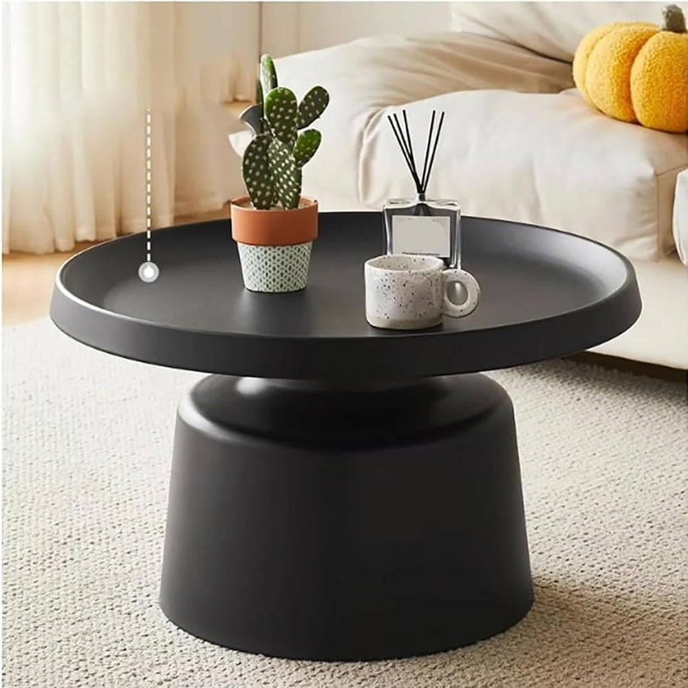 Multicolor Round Coffee Table for Living Room Sofa Side Table and Balcony Acc...