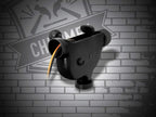 Extension Cord Winder Organizer, Transportable from Wall to Wall with 2 Fixed and 1 Swivel Wall Mount