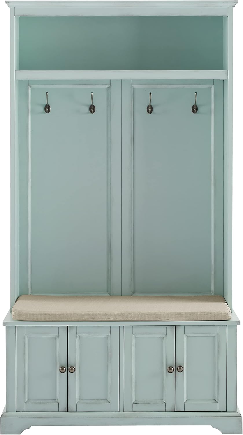 Crosley Furniture Holbrook Hall Tree, Shoe Rack Bench