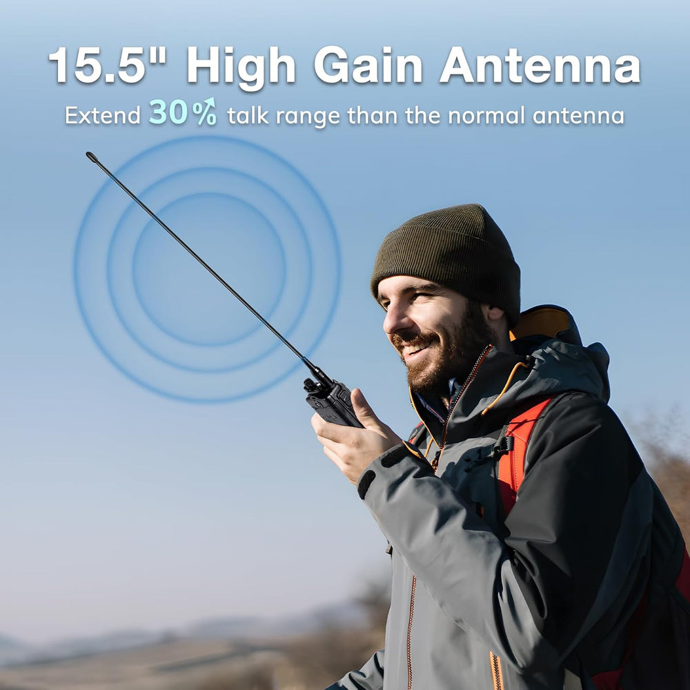 BAOFENG UV-9G GMRS Handheld Radio, Waterproof Walkie Talkies IP67, 2 Pack