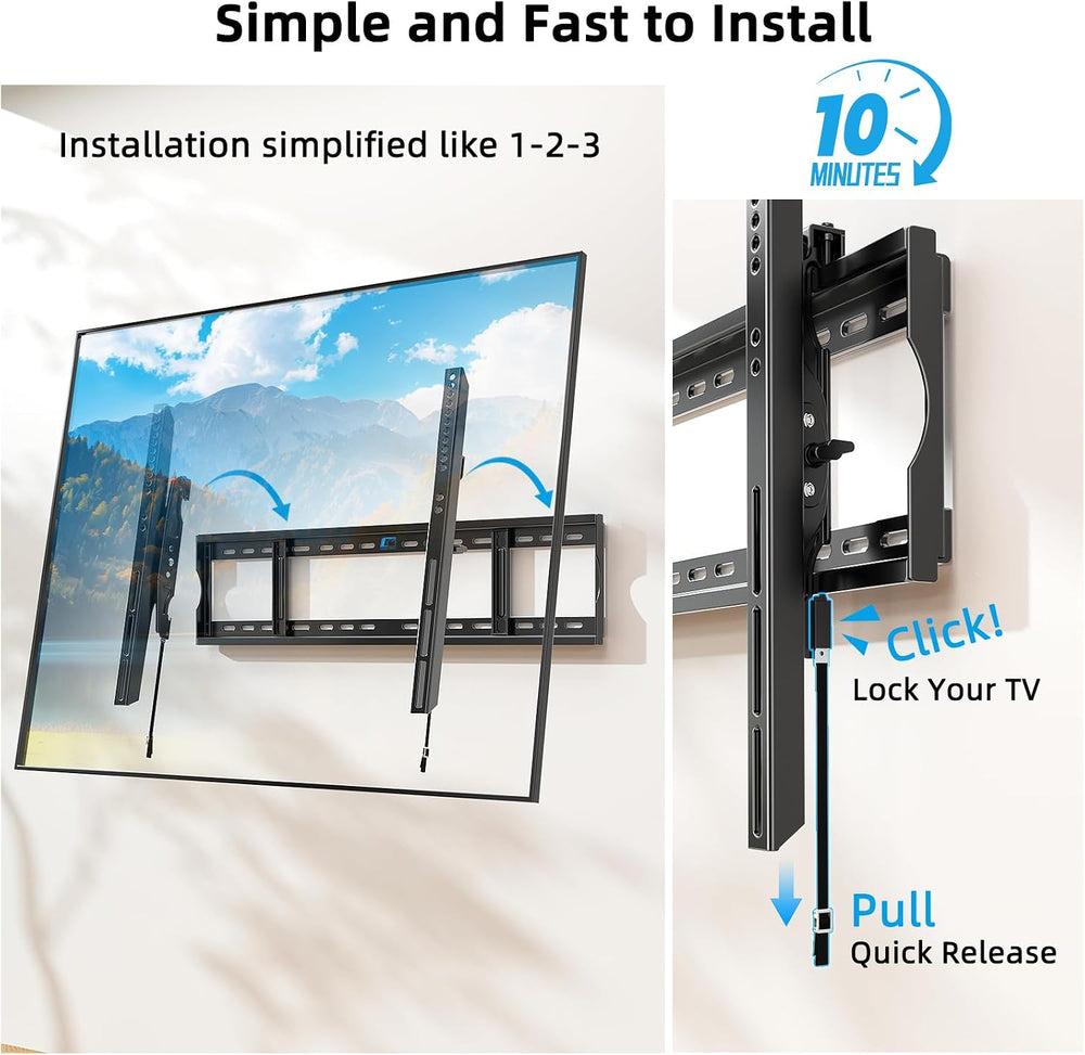 HOME VISION Heavy Duty Tilting TV Wall Mount for 60-120" TVs, VESA 900x6...