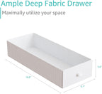 Lufeiya White Small Desk with Drawers - 40 Inch Computer Desk for Small Space Home Office, Modern Simple Study Writing Table PC Desks