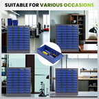 40-Drawer Bolt and Nut Organizer Bolt Bin Cabinet, Steel Part Cabinets Hardware Tool Storage Cabinet with Shelves and Label Stickers for Parts, Small Items and Toy Storage(21" L x 24.8" H)