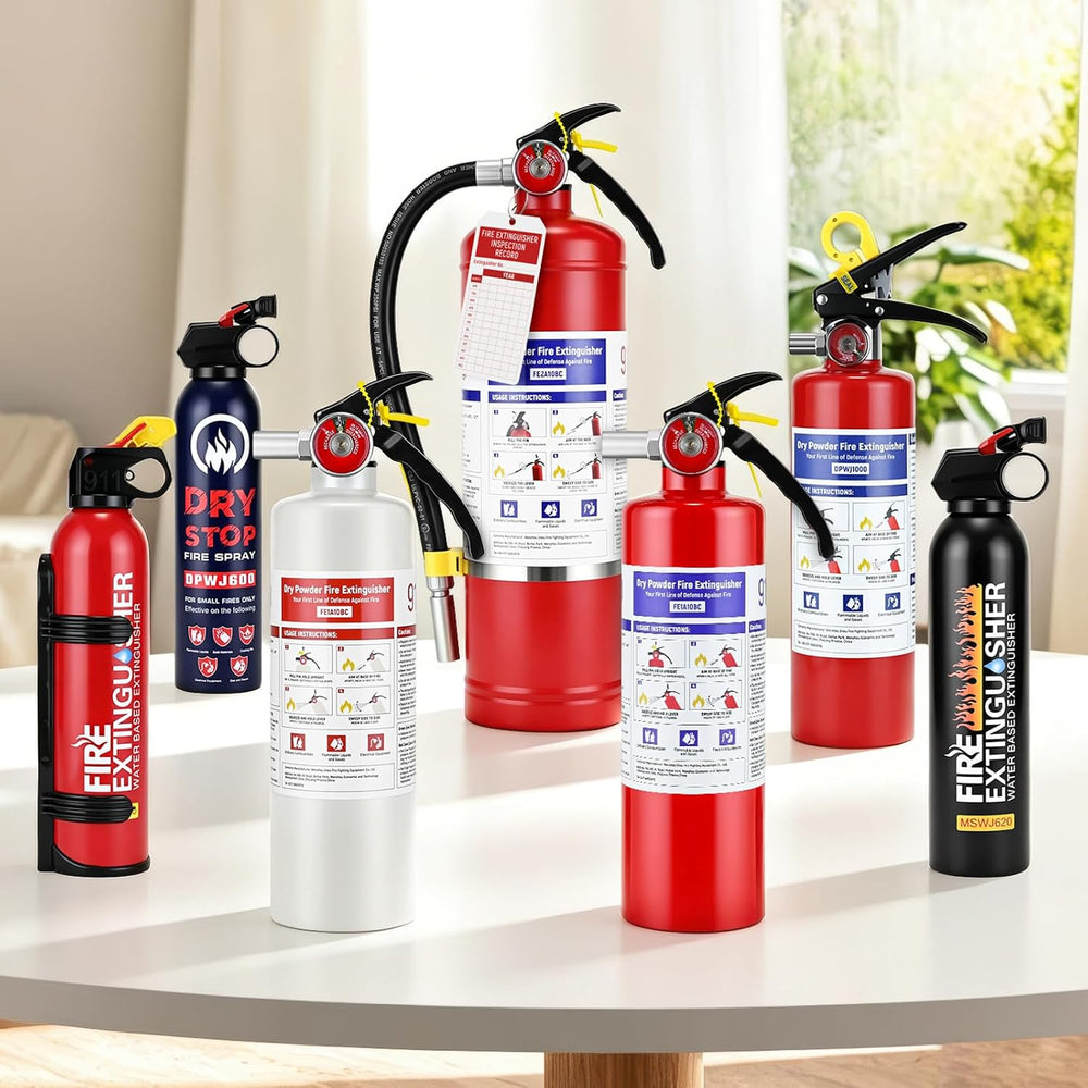 5lb ABC Dry Chemical Fire Extinguisher 2A:10B:C Rated ANSI/UL 299 Certified