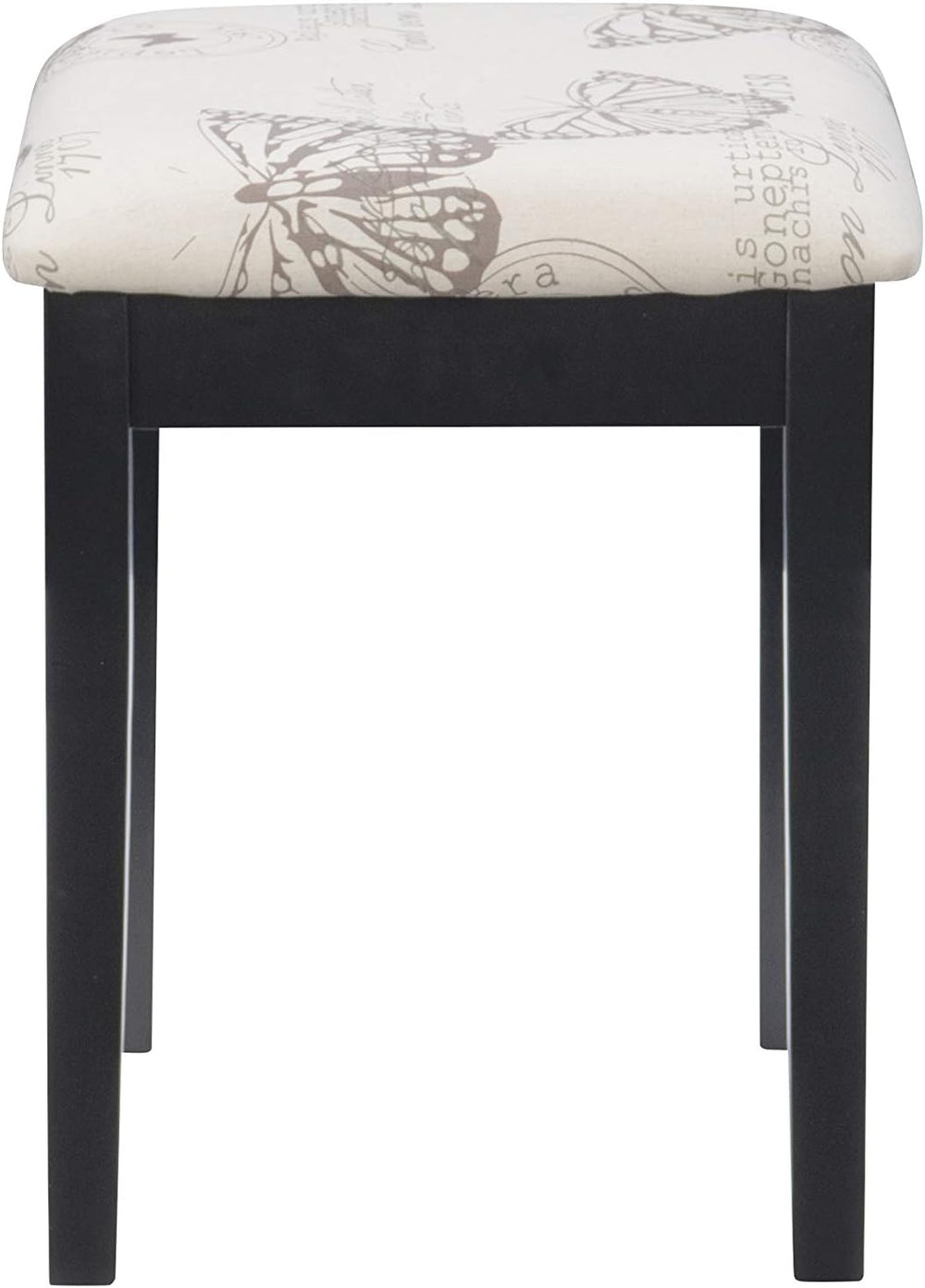 Linon Vanity Set, Black