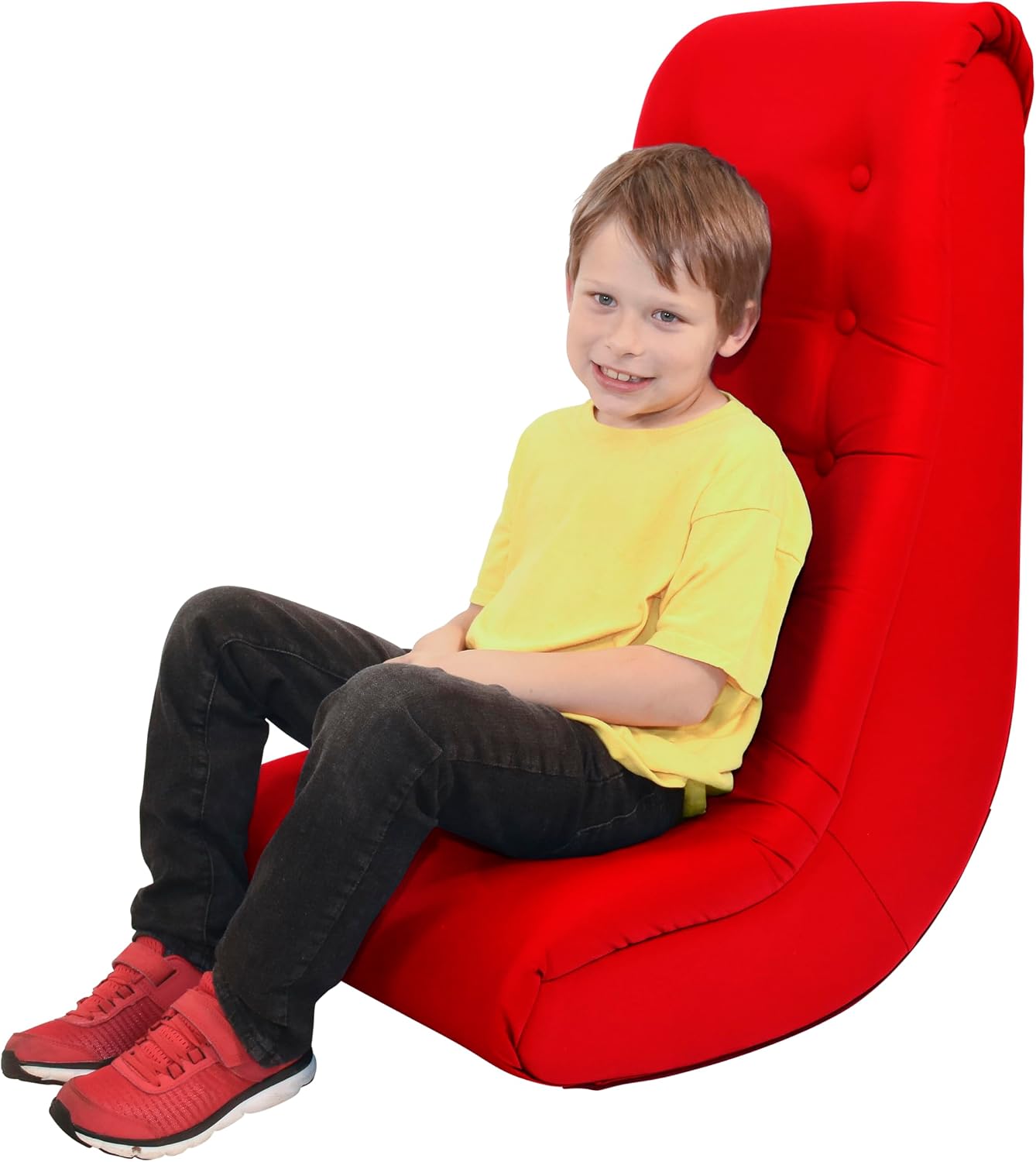 Califone Deluxe Soft Rocker - 28 X 17-1/2 X 33-7/8 INCHES - RED