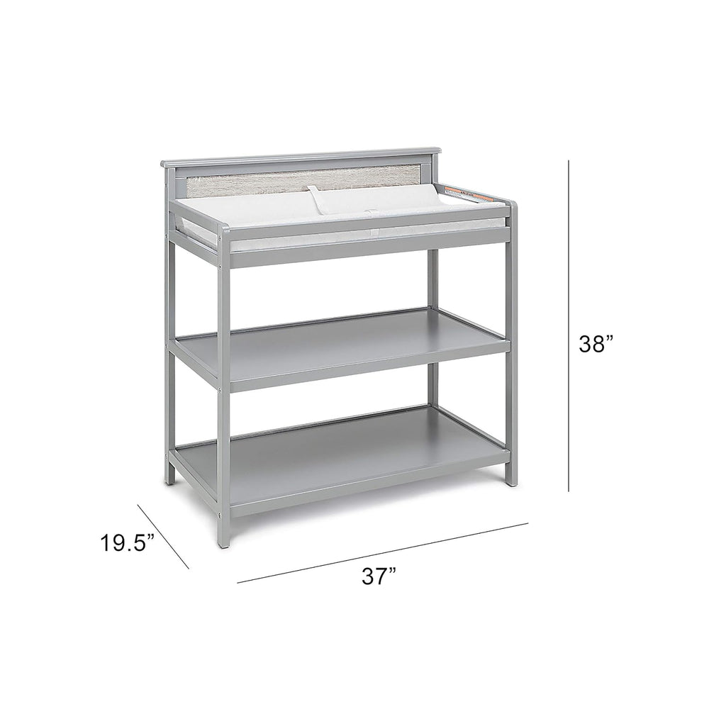 Suite Bebe - Connelly Changing Table - Gray - Wood