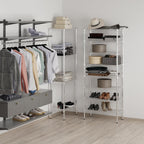 14" Deep x 30" Wide x 74" Height Wire Shelving Kit | 8-Tier | NSF Commercial Storage Rack Unit