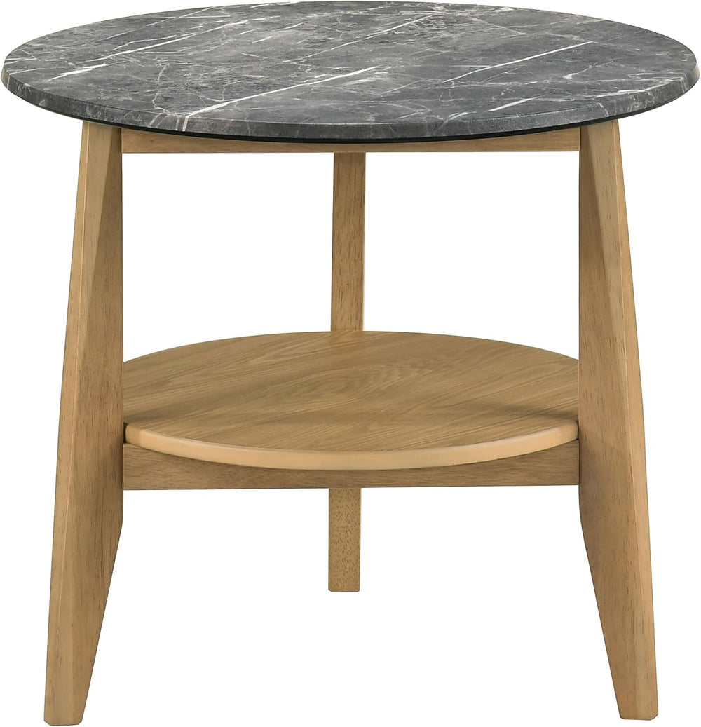 Coaster Home Furnishings - Bradley - Wood - 3-Piece Coffee Table Set with Ash...