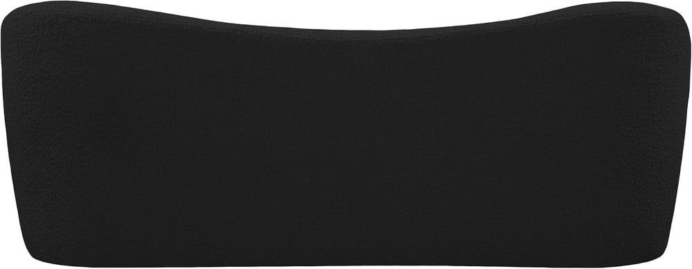 Meridian Furniture 119Black Flair Collection Modern | Contemporary Boucle Fab...