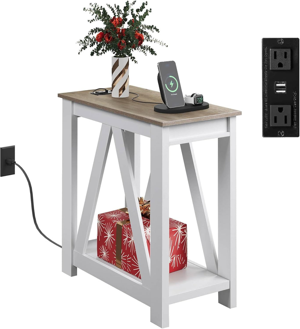 WLIVE Coffee Table with End Table