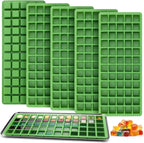 5 Pcs Silicone Food Molds for Harvest Right Freeze Dryer Harvest Right Medium Square Trays Dividers Food Mold for Fruit Vegetable Cake Freeze Drying Accessories (Medium)