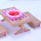 Lil Woodzeez Master Bedroom and Dining Set Can Be Used with All Families and Environments Ages 3+