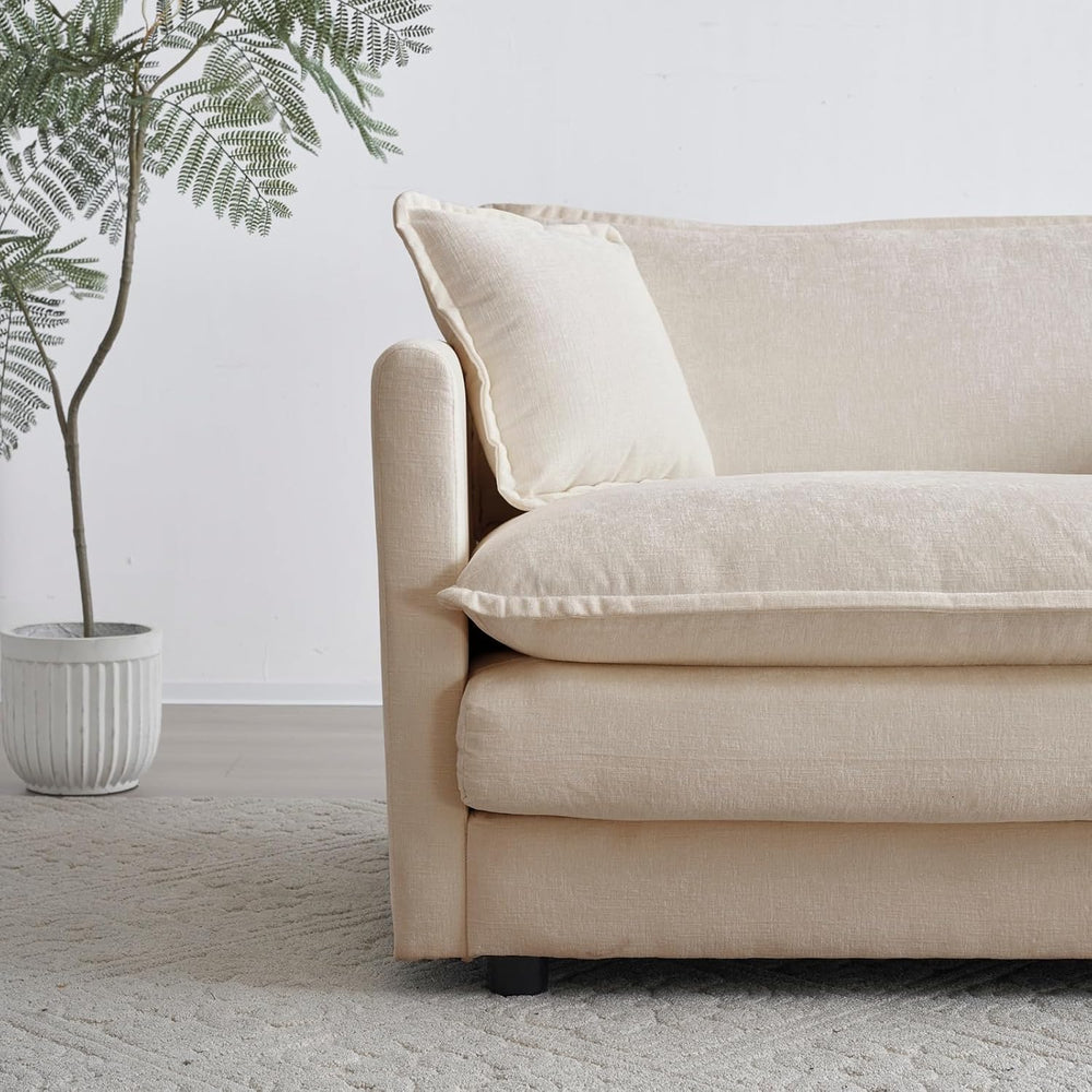 Fabric Ottomans Footrest to Combine with 2 Seater Sofa, 3 Seater Sofa and 4 S...