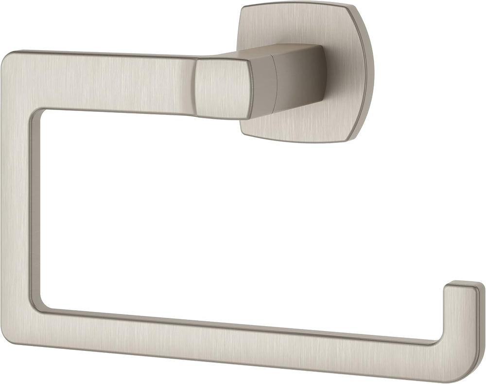 Pfister Deckard Hand Towel Ring for Bathroom, Brushed Nickel BRBDA1K