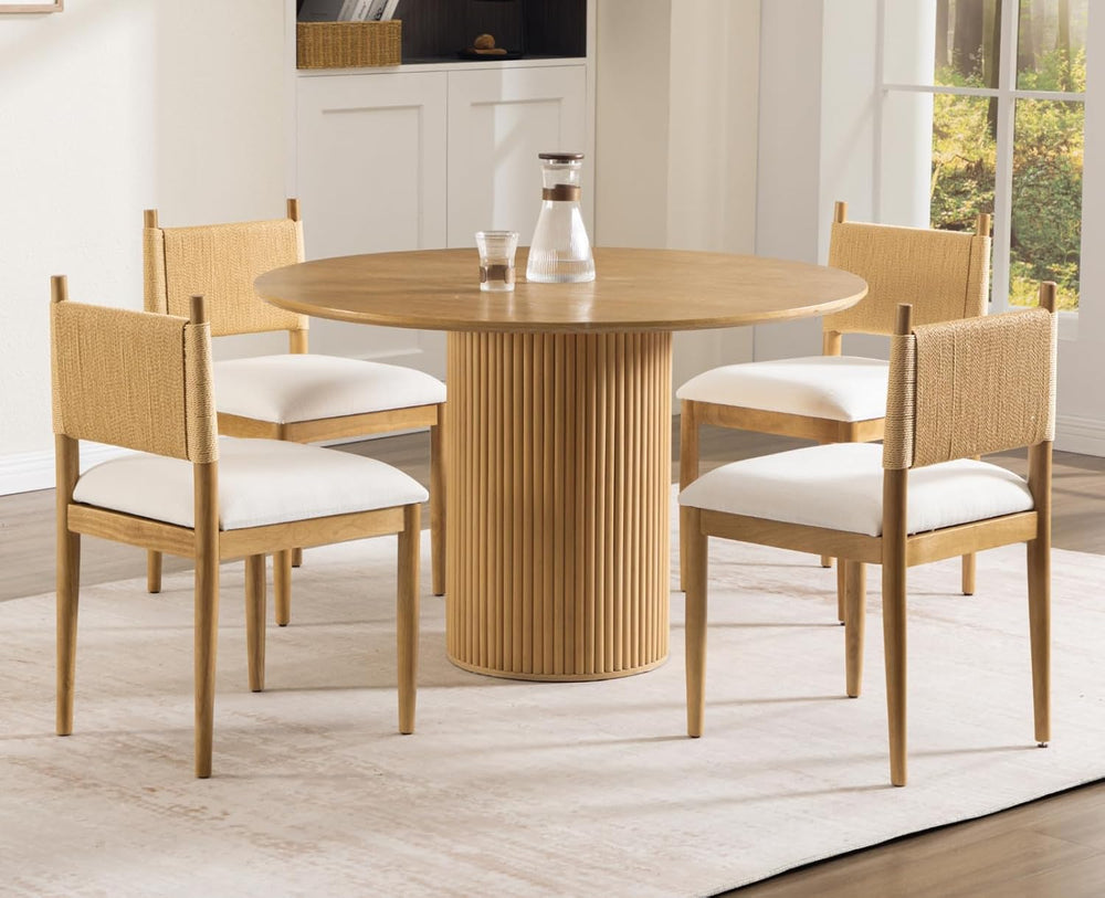 CIMOTA Modern Dining Chairs Set of 6, Mid Century Upholstered Dining Room Cha...
