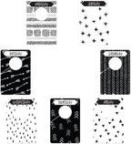 Day Of The Week Closet Dividers/Closet Organizer for Weekly Planning/Modern Clothing Divider Tags/School Morning Organization