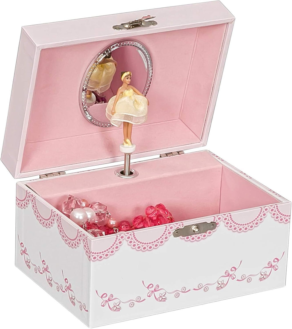 Mele and Co Cora Girl's Musical Ballerina Jewelry Box