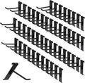Gridwall Hooks 4 Inch, 100 Pack Grid Wall Hooks, Grid Panel Hooks and Hangers for Retail, Craft Shows, Home Setup, and Customized Display(Black)