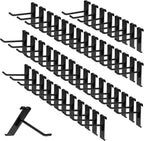 Gridwall Hooks 4 Inch, 100 Pack Grid Wall Hooks, Grid Panel Hooks and Hangers for Retail, Craft Shows, Home Setup, and Customized Display(Black)