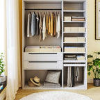DIMJ Drawer Organizer Clothes, 24 Pack Dresser Organizer, Foldable Closet Organizers and Storage, Fabric Dresser Drawer Organizers, Drawer Dividers for Nursery, Baby Clothes, Underwears, Sock