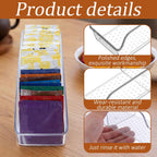 Small Clear Acrylic Tea Bag Storage Organizer, Acrylic Drink Packet Organizer, Clear Small Tea Packet Storage Box for Drawer, Pantry, Kitchen, Countertop, Tea Bar, 1 Pack